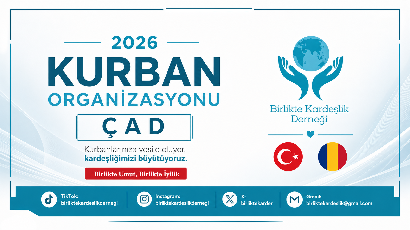 2026 Çad Küçükbaş Kurban Organizasyonu